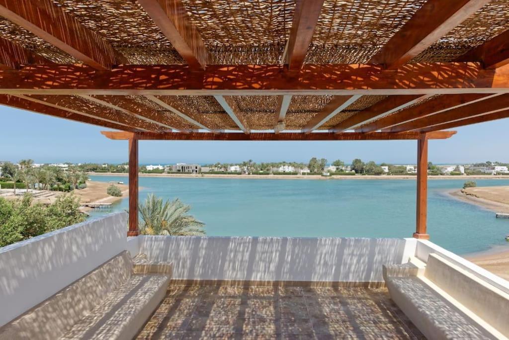 White With Open Lagoon View